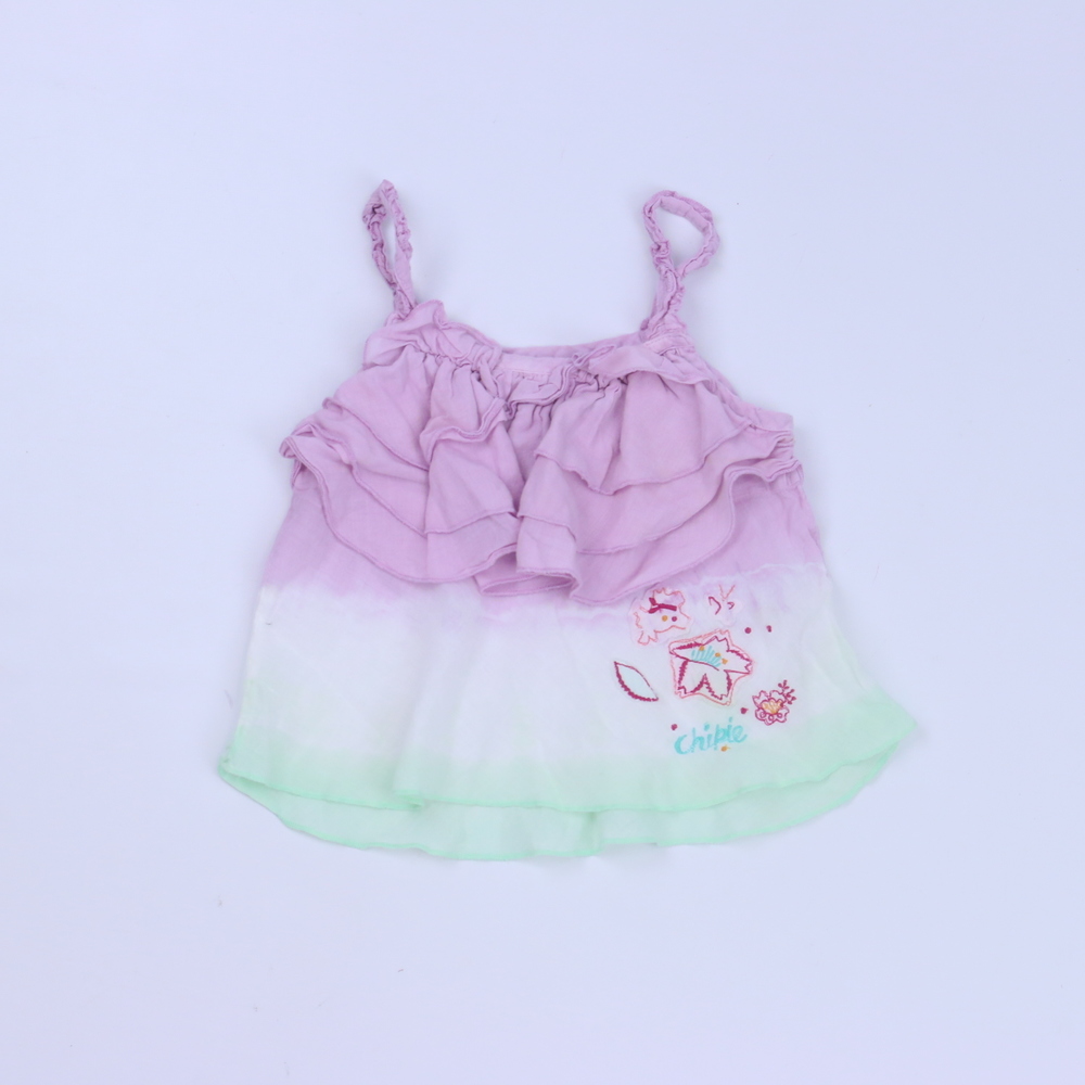 Chipie Girls Purple | White Dress size: *3-6 Months